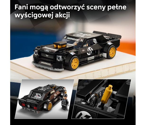 LEGO SPEED CHAMPIONS 77262 65 ford mustang hoonicorn v1 kena bloc - 1529879 - zdjęcie 6